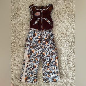 Sunice Kids Unisex Ski Pants/ Snow Bib Size 4